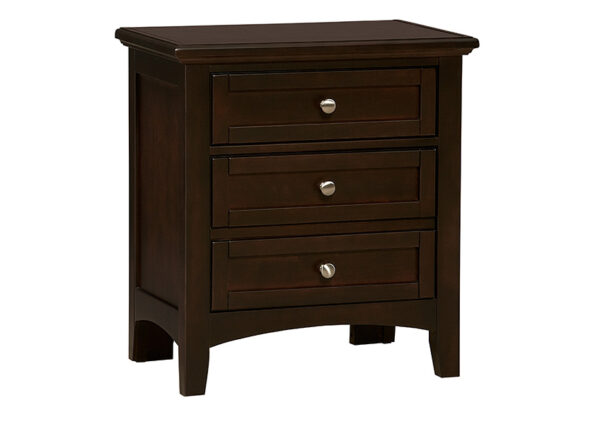 Bonanza Nightstand Merlot by Vaughan Bassett